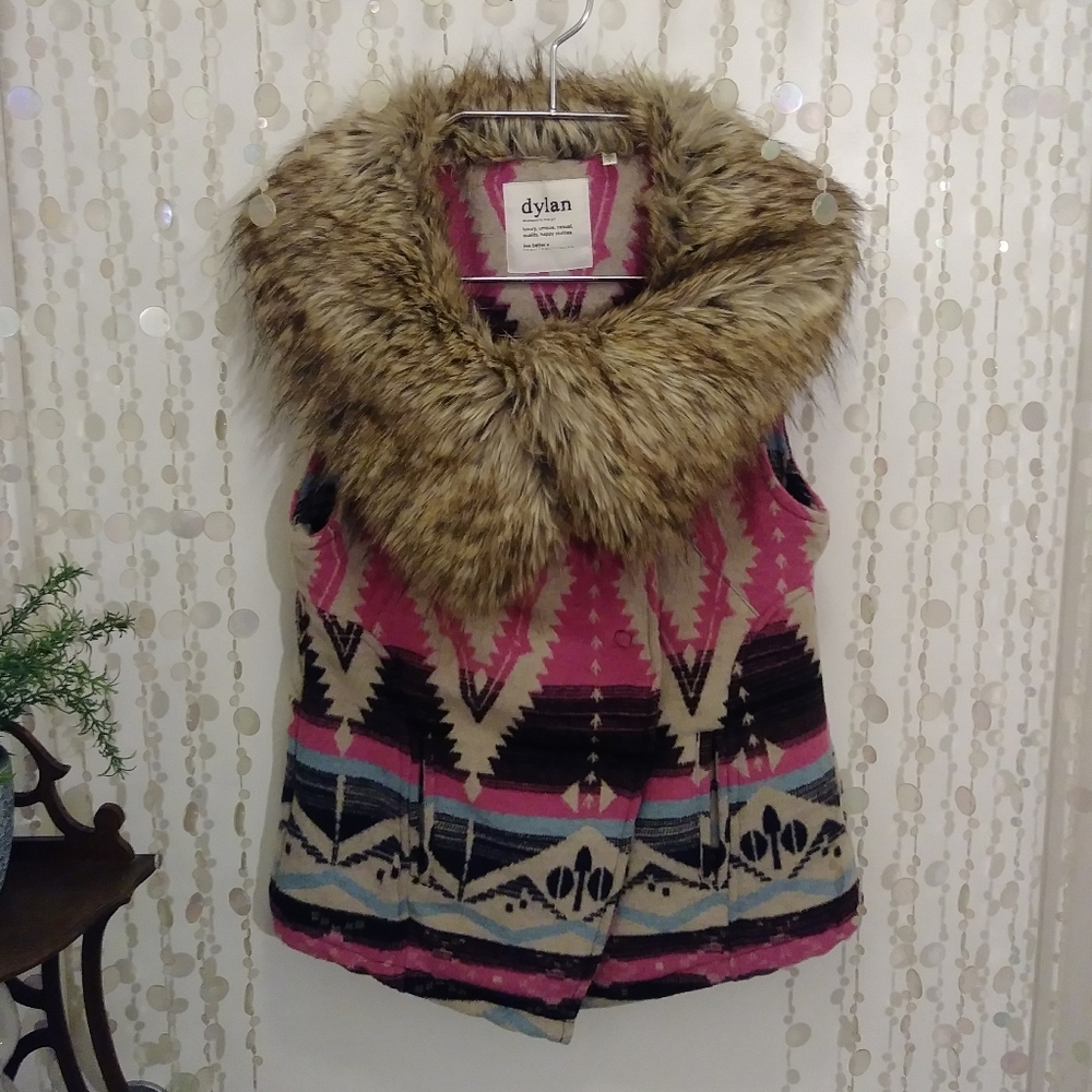 Faux Fur Bohemian Vest